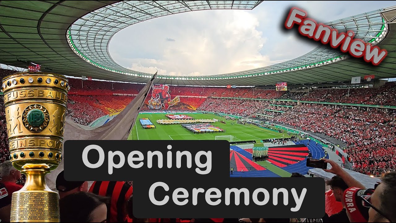 DFB Pokal Final - Opening Ceremony - Bayer 04 Leverkusen vs. 1. FC Kaiserslautern [DFB Pokal 2024]
