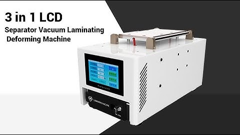 2022 Newest TBK-208M 3 in 1 Separation Lamination and Defoaming Integrated Repair Machine