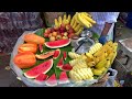 Delicious Mixed Fruit Salad Chat | Kolkata Street Food