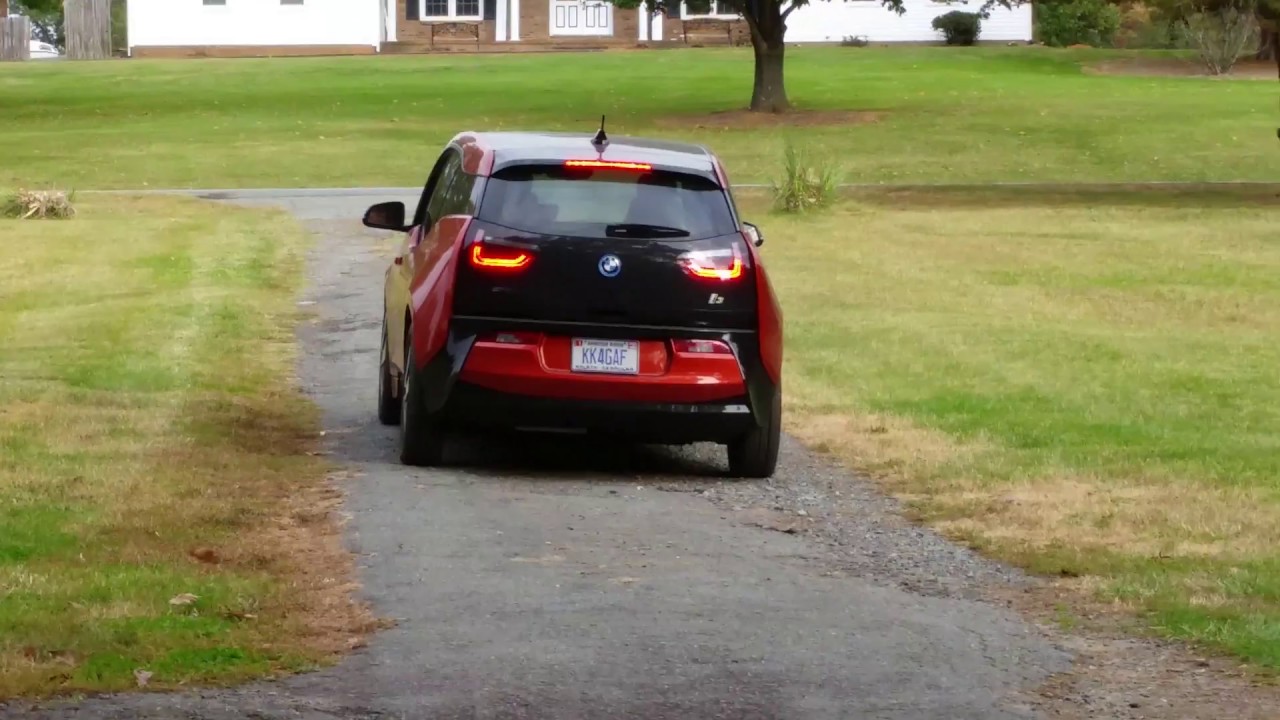 2014 BMW i3 coded Dynamic Brake Lights YouTube