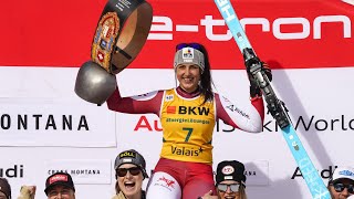 AUDI FIS Ski World Cup - Crans Montana (SUI) women's Super G - Feb 18, 2024