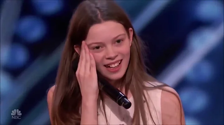 America's Got Talent COURTNEY HADWIN  2018 VIRAL GIRL