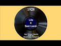 1928 Sam Lanin - Lila (Scrappy Lambert, vocal)