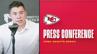 Area Scouts Jason Lamb \& Greg Castillo Speak to Media Following Round 4 Picks | 2024 NFL Draft