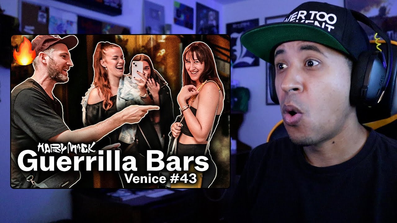 We're In Italy! | Harry Mack Guerrilla Bars 43 Venice (Reaction)
