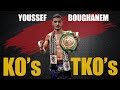 Youssef Boughanem "KO's and TKO's" (Large Collection)