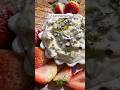 The best 5 ingredient cannoli dip recipe for Easter #nobake #easter #cannoli