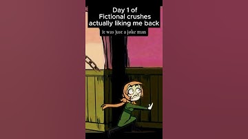 DAY 1 of my  Fictional crushes actually liking me back #animation #art #november
