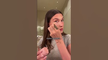 Literally a perfect shade of pink 🤌🏻 (link in bio) #hailey #haileybieber #blush #celebritymakeup