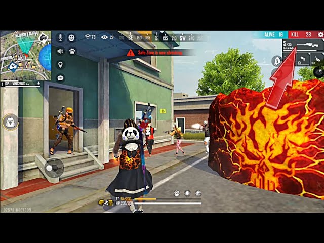 NEW MODE FF GAMEPLAY WITH VOICEOVER TURBO BATTLE ROYALE #opspiritgaming # freefire 