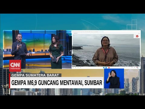 Kondisi Terkini Pasca Gempa 6,9M Guncang Mentawai