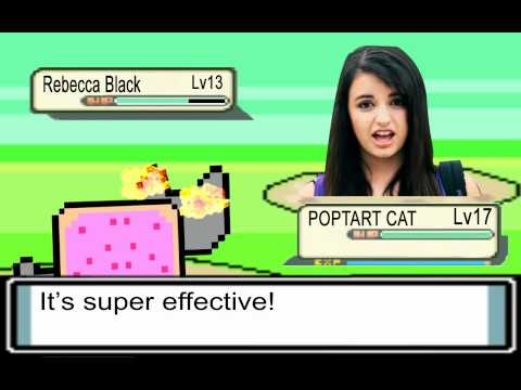 Rebecca B. vs Nyan Cat: an INTERACTIVE Pokemon Battle. - Rainbow Attack.