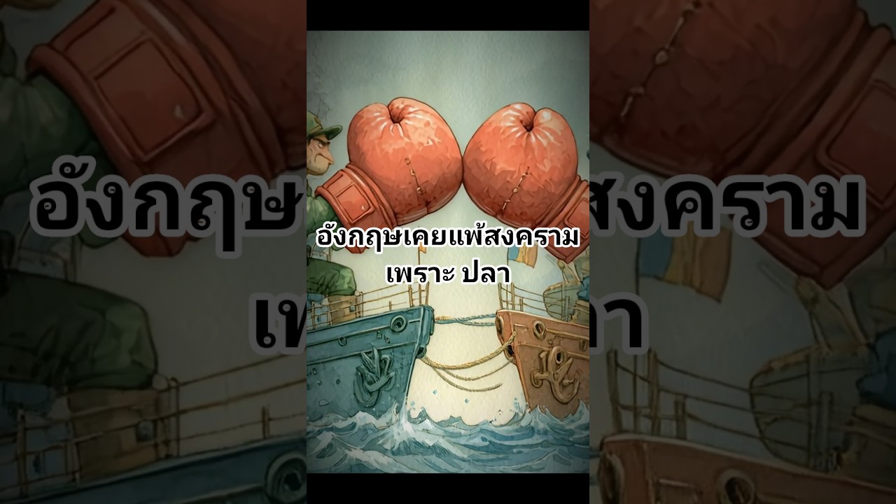 อังกฤษเคยแพ้สงครามเพราะ ปลา