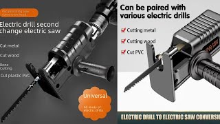Electric Drill Convert Jig Saw Adapter Portable