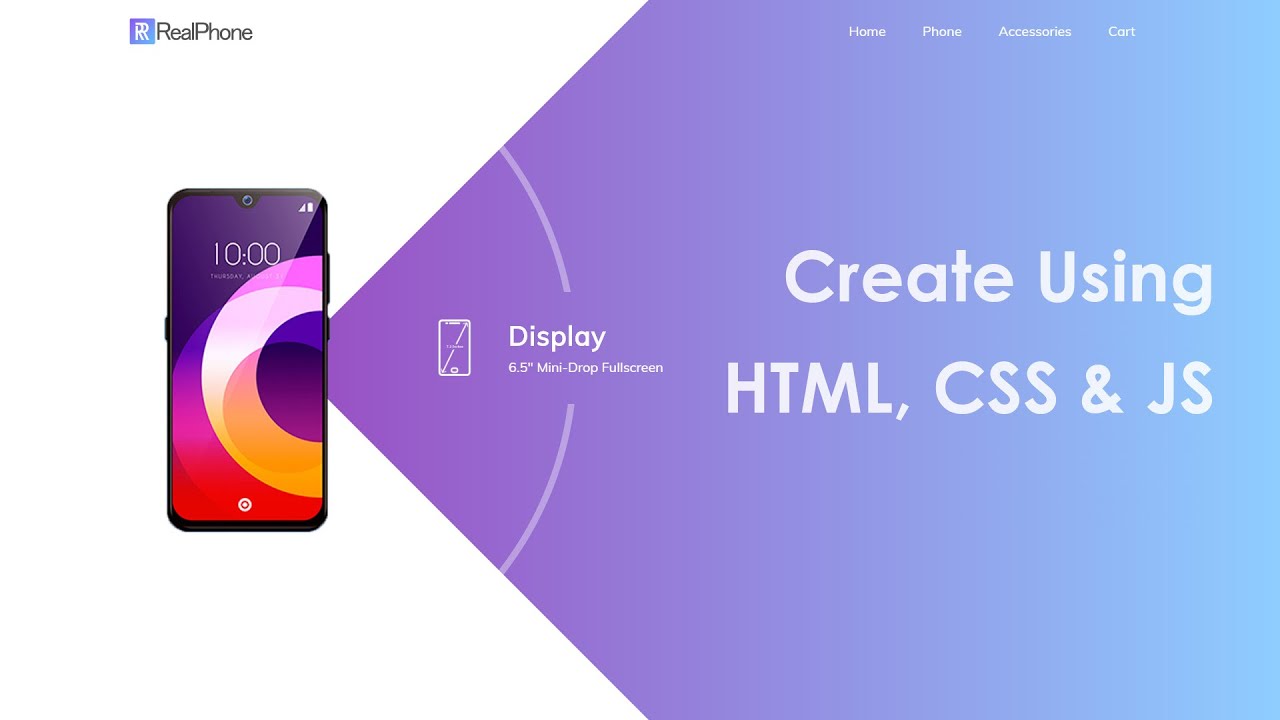 How To Make A Website Using Html Css And Javascript Step By Step