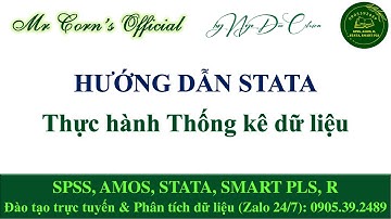 HƯỚNG DẪN STATA | Thực hành Thống kê dữ liệu 15112025 | NGÔ ĐỨC CHIẾN 0905392489