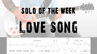 The guitar solo from love song by tesla and tabs david escobar.
subscribe for a new with every week: http://www./subscrip...