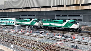 Another Triple Play - GO Transit, UP Express and VIA Rail at Toronto