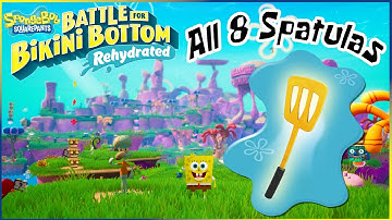 Kwallenvelden - Alle gouden spatels | SpongeBob Battle for Bikini Bottom - Gerehydrateerd