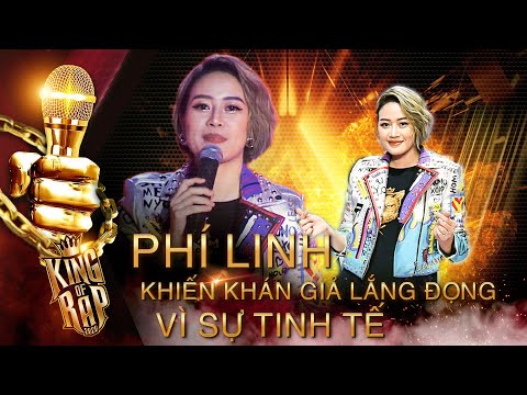 Những lần MC Phí Linh khiến khán giả lắng đọng vì sự tinh tế | KING OF RAP