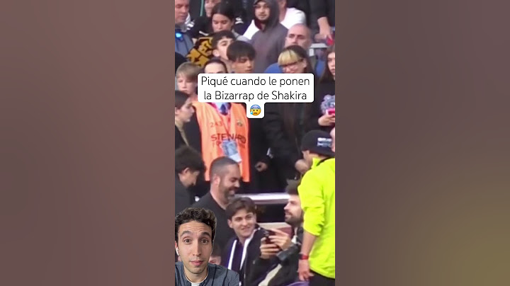 Piqué al escuchar al BZRP de Shakira 😰 #bizarrap #bzrp #pique #shakira #reaccion