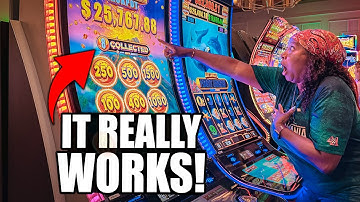 We WON on Slot Machines in Las Vegas using This New $40 Method
