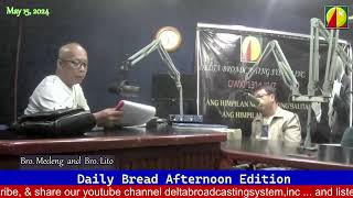 DWXI 1314 AM Live Streaming (Wednesday - May 15, 2024) #dailybreadafternoonedition