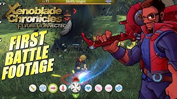 EXCLUSIVE FIRST LOOK! - Future Connected Battle System in Xenoblade Chronicles Definitive Edition!