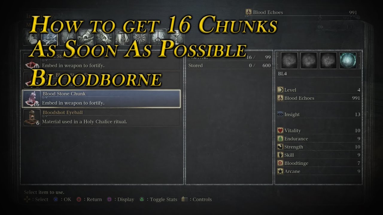 Bloodborne guide: how to upgrade and customise your weapons