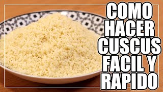 How to Prepare COUSCOUS Quick and Easy !!!