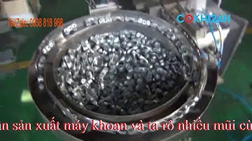 Máy ta rô tự động 2 mũi có cấp phôi tự động