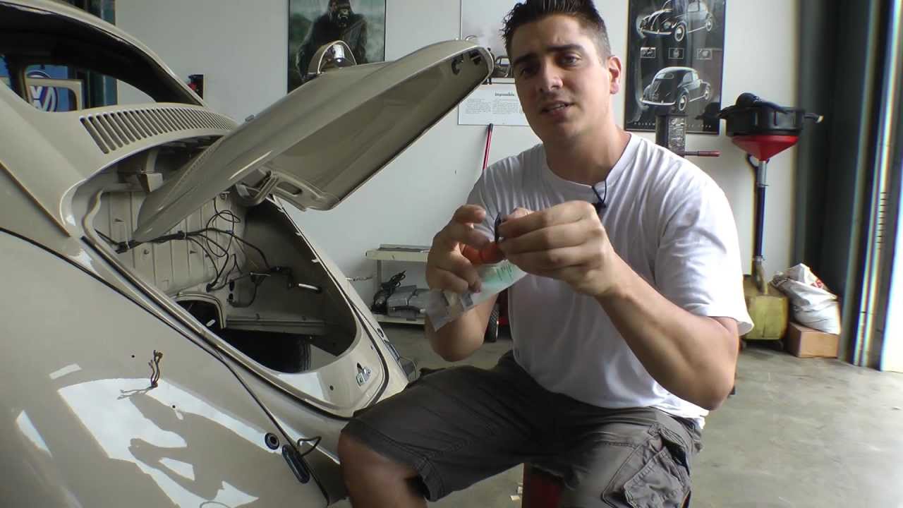 Classic Vw Bugs How To Clean Up Your Wires 4 Volks Beetle