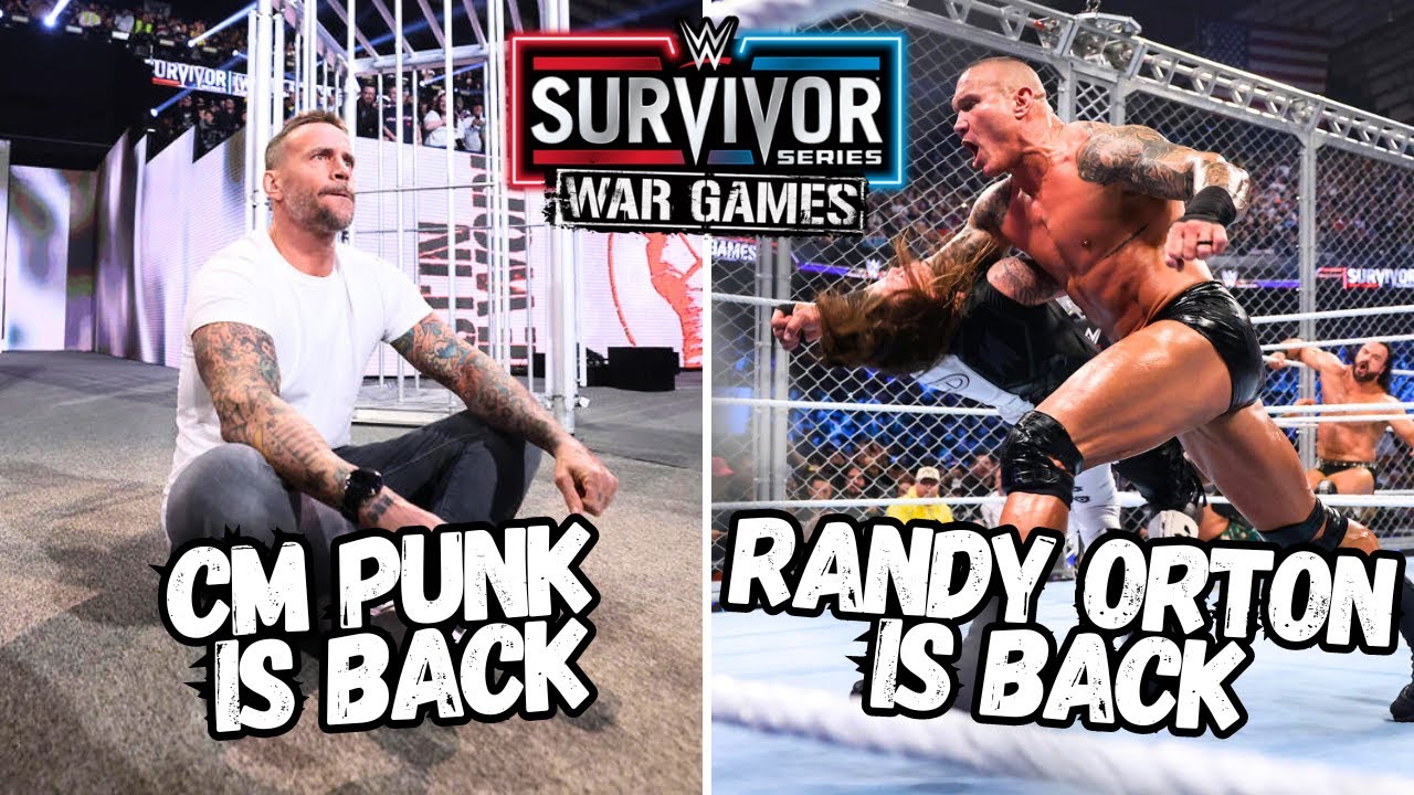 WWE Survivor Series: CM Punk and Randy Orton return in a big way - ESPN