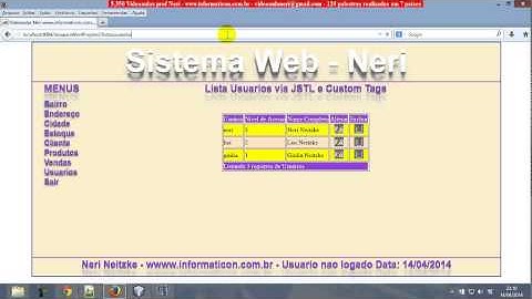 aula 5390 java para web 4   MVC Completo excluindo registros do banco