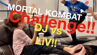 MORTAL Kombat 11 CHALLENGE!! DJ vs LiV! by YouGotFamily 55 views 1 year ago 13 minutes, 16 seconds