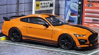 MINI GT Ford Mustang Shelby GT500 Twister Orange / No. 505 Unboxing