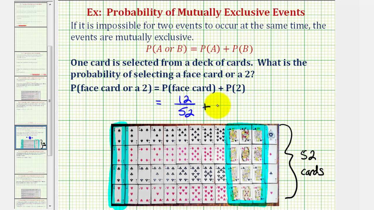 3 3 Independent And Mutually Exclusive Events Introduction To Statistics