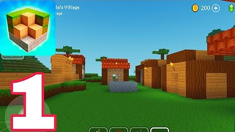 Block Craft 3D: Gameplay - Part 1(Android, iOS)