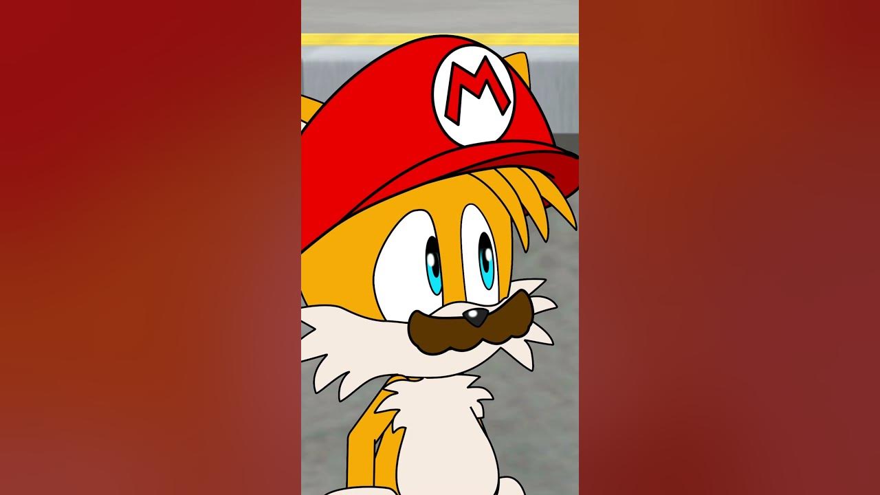 TAILS STEAL THE CHAOS EMERALD FROM LUIGI