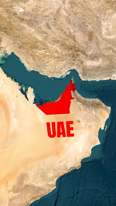 UAE is Seven Countries in One 🇦🇪 #shorts #uae #geography #countries