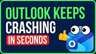 OUTLOOK CRASHING 2026 [FIXED] | Outlook Crashing When Opening Problem