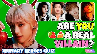 ARE YOU A REAL VILLAIN? #2 | XDINARY HEROES QUIZ | KPOP GAME (ENG/SPA)