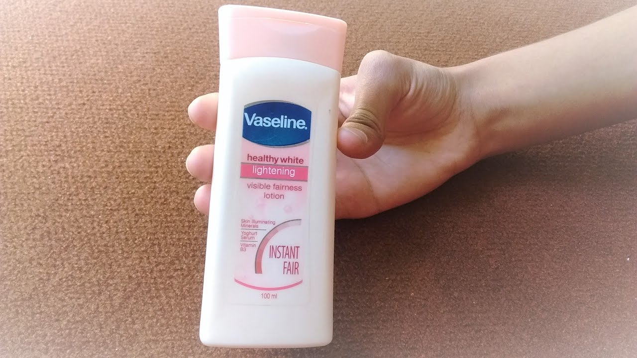 Vaseline healthy white skin lightening lotion with instant 