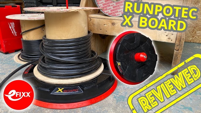 Runpotec 300kg Cable Dispenser XB300 cable reels made easy 