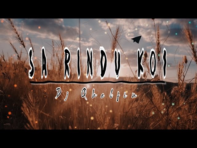 Sa Rindu Koi_Official Lirik Video (Dj Qhelfin) class=