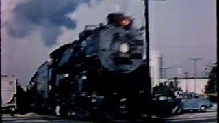 "Farewell to Santa Fe Steam" - last steam run on Santa Fe Raiload 1955