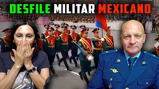 PADRE MILITAR RUSO SE EMOCIONA con LOS SOLDADOS RUSOS en DESFILE MILITAR MEXICANO | RUSIA y MÉXICO