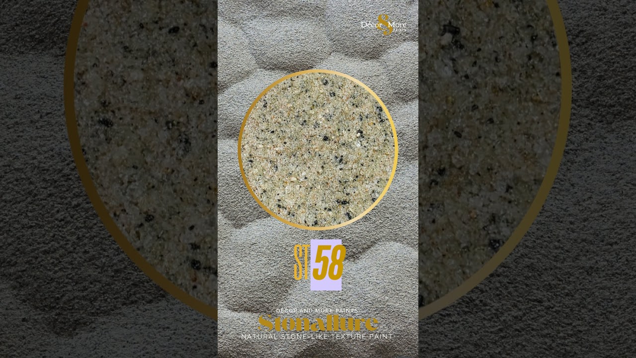 STONALLURE Natural Stone Texture Paint. 