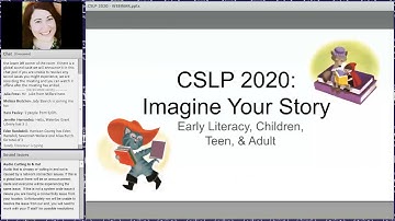 CSLP 2020:  Imagine Your Story webinar 1-23-2020