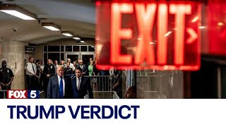 Trump Verdict: Former President Convicted On All Counts In His Ny Hush Money Trial